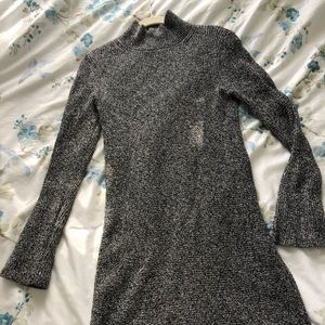 Long sleeve sweater dress